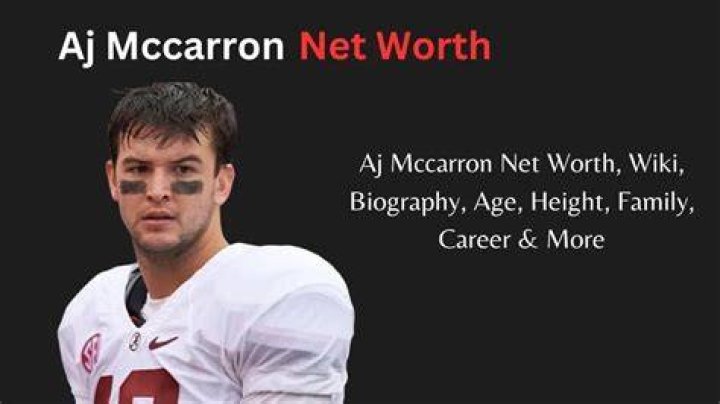 A.J. McCarron Height, Weight, Net Worth, Age, Birthday, Wikipedia, Who, Nationality, Biography