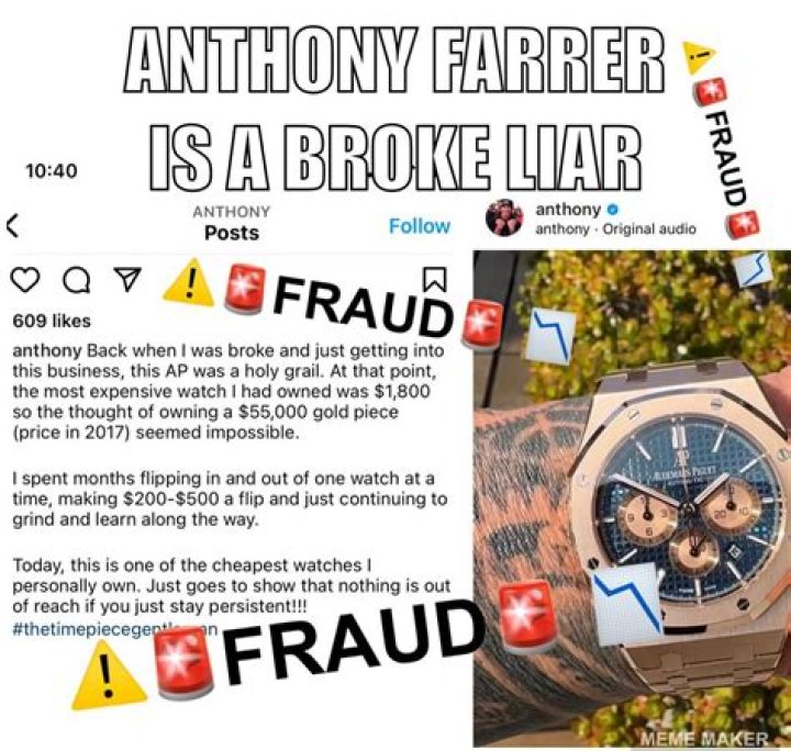 Anthony Farrer Age, Birthday, Wikipedia, Who, Nationality, Biography