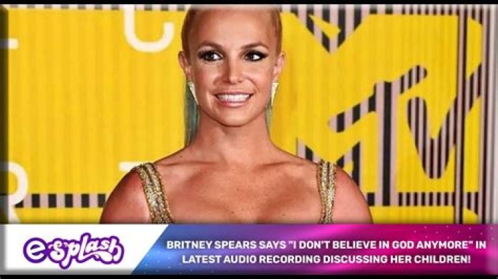 
Britney Spears Explains Why She Doesn’t Believe In God Anymore 