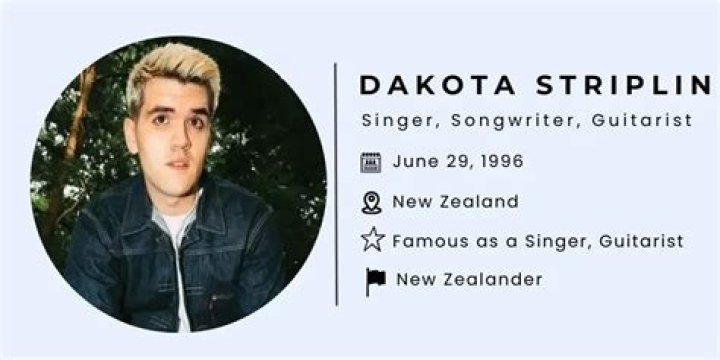 
Dakota Striplin Height, Weight, Net Worth, Age, Birthday, Wikipedia, Who, Nationality, Biography 