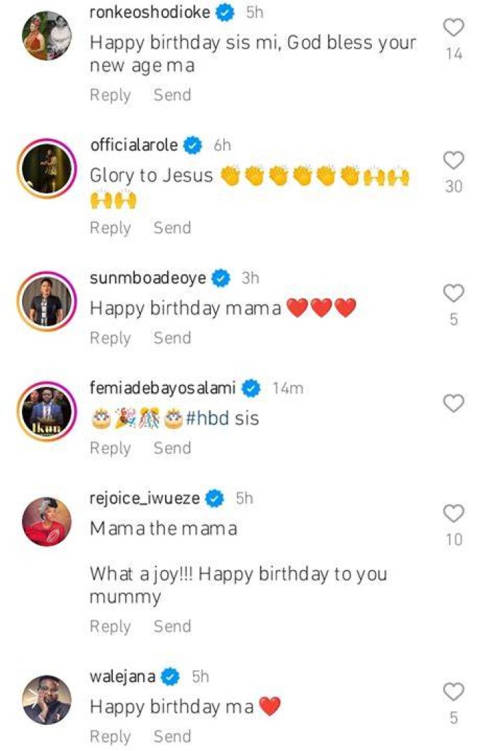 
Femi Adebayo, Ronke Odusanya, Others Celebrate Tope Alabi’s Birthday 