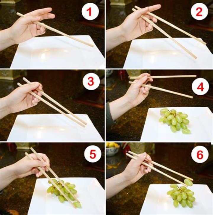 
Moment pastor Tobi teaches Oxlade how to use chopstick 