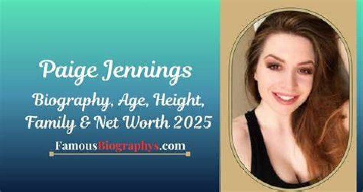 
Paige Wyatt Height, Weight, Net Worth, Age, Birthday, Wikipedia, Who, Nationality, Biography 