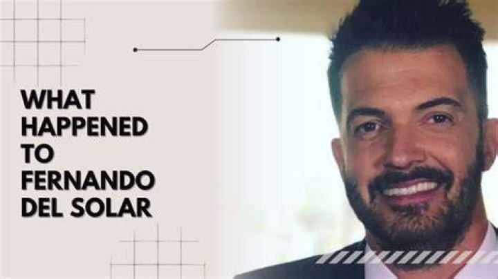 
Television Presenter Fernando Del Solar Passed Away, Did He Die Of Cancer? 