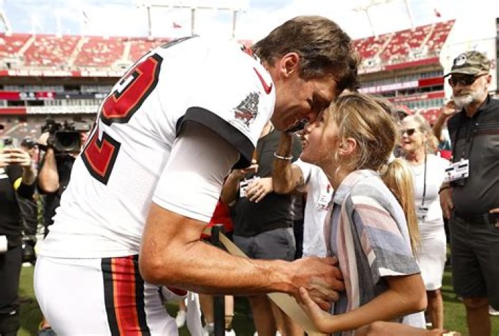 
Tom Brady Posts Sweet and Hilarious Messages About Daughter Prior to Sunday’s Game 